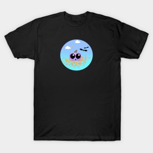 Little Pumpkin With Bats T-Shirt